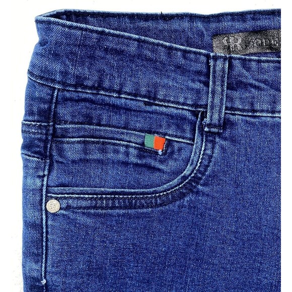 Moderno Men’s Jeans Blue Slim Fit Size 30x30 Pants Dark Wash MJAD016 Mid-Rise - Picture 11 of 12